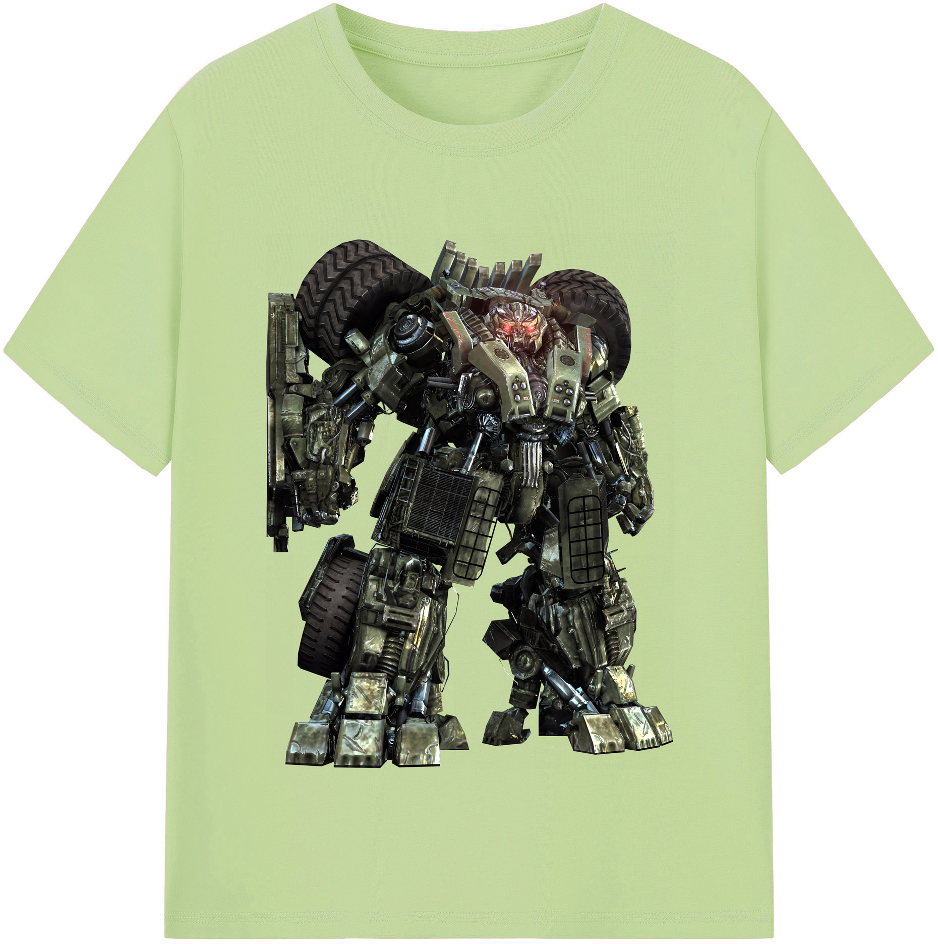 （画像用） Transformers トランスフォーマー 綿100％半袖Tシャツ（フロントプリント）